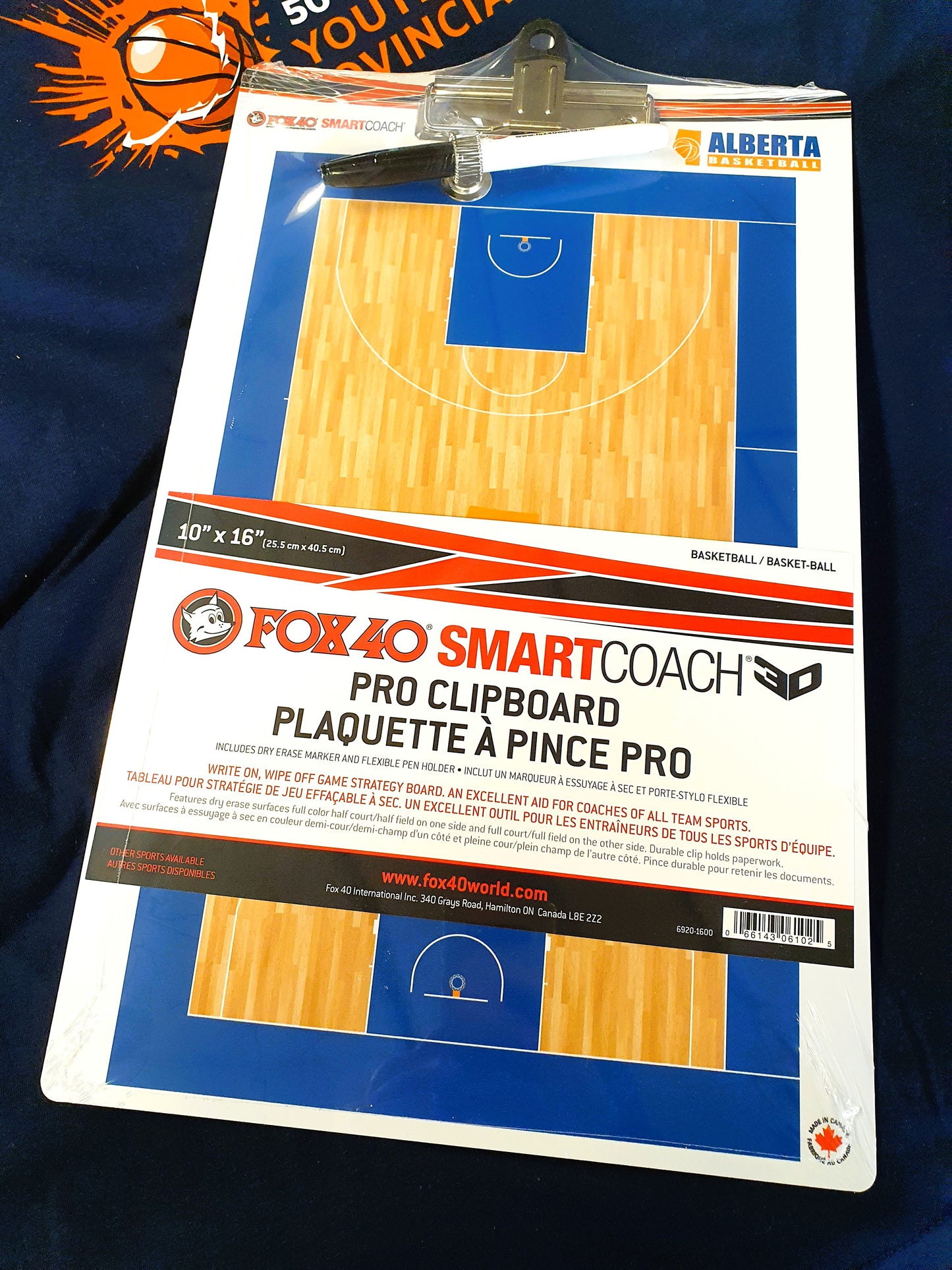 Coach Clipboard Basketball (10" x 16")